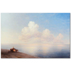 Ivan Aivazovsky Durgun Denizin Üzerindeki Bulutlar Kanvas Tablo