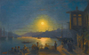 Moonrise over the Golden Horn by Ivan Aivazovsky