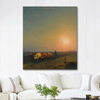 Ivan Aivazovsky Ploughing The Fields, Crimea Art Print