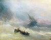 Ayvazovsky Kurtarma Sandalında Kanvas Tablo