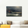 Ayvazovsky Yanan Gemi Kanvas Tablo