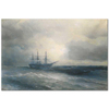 Ivan Ayvazovski Buharlı Gemi Kanvas Tablo