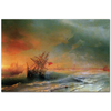 Storm over Evpatoria by Ivan Aivazovsky