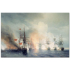 Ayvazovsky Sinop Savaşında Gemiler Kanvas Tablo