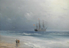 Ayvazovski Sahilden Seyrediş Kanvas Tablo