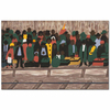 The Migrants Kept Coming by Jacob Lawrence