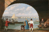 Jacques Laurent Agasse Westminster Köprüsüne Varış Kanvas Tablo