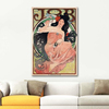 JOB by Alphonse Mucha as Art Print
