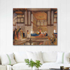John Frederick Lewis The Reception Art Print