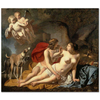 Caesar van Everdingen Jüpiter ve Callisto Kanvas Tablo
