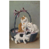 Katzen Im Korb by Sophie Sperlich