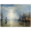 Keelmen Heaving in Coals by Moonlight by Joseph Mallord William Turner as Art Print