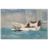 Key West Hauling Anchor by Winslow Homer as Fine Art Print