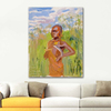 Kikuyu In Papyrus Reeds by Akseli Gallen Kallela as Fine Art Print