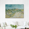 Kitchen gardens in Montmartre by Vincent van Gogh as Fine Art Print