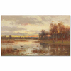 Kleine Moorlandschaft in der Dämmerung by Marie Egner as Art Print