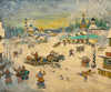 Town Square by Konstantin Korovin