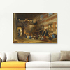 Konstantin Makovsky In The Classroom Art Print