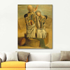 La Comedia e la Tragedia by Giorgio de Chirico as Art Print