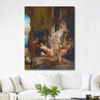 La Danse by Edouard Frederic Wilhelm Richter as Art Print