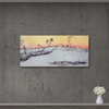 La Neige Soleil Couchant by Jean-François Raffaelli as Art Print