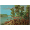 La Salle Taking Possession of the Land at the Mouth of the Arkansas by George Catlin as Fine Art Print
