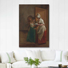 La Tasse de Chocolat by Louis-Léopold Boilly as Fine Art Print