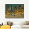 Konstantin Korovin La Tour Saint Jacques Paris Kanvas Tablo