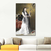 Lady In Boudoir by Conrad Kiesel as Fine Art Print