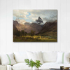 Landscape from Romsdalen by Johan Fredrik Eckersberg as Art Print