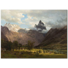 Landscape from Romsdalen by Johan Fredrik Eckersberg as Art Print