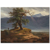 Landscape with a Wanderer by Thomas Fearnley as Fine Art Print