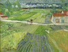 Landscape with Carriage and Train by Vincent van Gogh as Fine Art Print