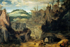 Landscape with Figures by Cornelis van Dalem