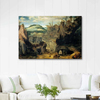 Landscape with Figures by Cornelis van Dalem as Fine Art Print
