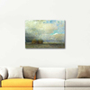 Landscape with Huts by Leopold von Kalckreuth as Fine Art Print