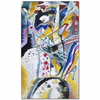 Wassily Kandinsky Edwin R. Campbell'in Duvarı İçin Büyük Etüd Kanvas Tablo