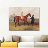 Leading in the Horse Sir Tatton Sykes by Harry Hall as Art Print