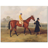 Leading in the Horse Sir Tatton Sykes by Harry Hall as Art Print
