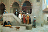 Jean Leon Gerome Camiden Çıkanlar Kanvas Tablo