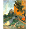 Paul Gauguin Les Alyscamps Arles Kanvas Tablo