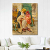 Les Babouches by Frederick Arthur Bridgman as Art Print