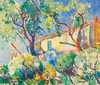 Henri Manguin Les Cigales Saint Tropez Kanvas Tablo