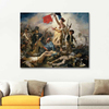 Eugene Delacroix Halka Önderlik Eden Özgürlük Kanvas Tablo