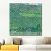 Gustav Klimt Attersee Gölü Kıyısında Litzlberg Kanvas Tablo