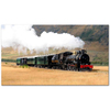 Locomotive Train Smoke as Art Print