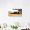 Locomotive Train Smoke as Art Print