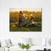 Love Tokens by Jules Breton as Fine Art Print