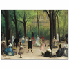 Luxembourg Gardens by William Glackens as Fine Art Print