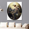 Anne Louis Girodet Matmazel Lange Kanvas Tablo